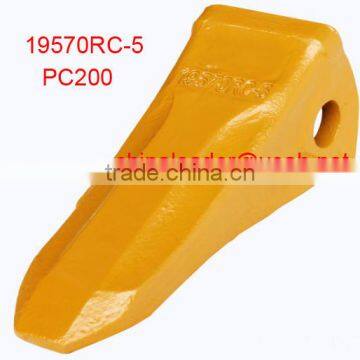 19570RC-5 PC200 Bucket teeth PC200 Bucket teeth 19570RC-5 Bucket teeth