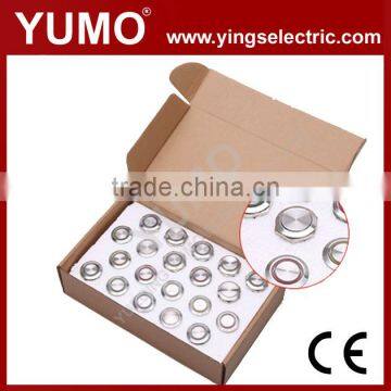 Hot Sale ABS12C-Q1 8mm 12mm 16mm 19mm 22mm 25mm Self Lock Metal Push Button Waterproof Mini Push Button Switch photo-3