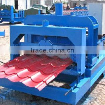 Tile making machine,popular glazed tile roofing machine