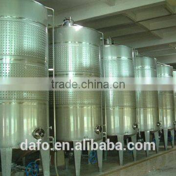 Stainless Steel 304 Dimple Jacket Wine Fermentation Tank/cooling Jacket Wine Tank
