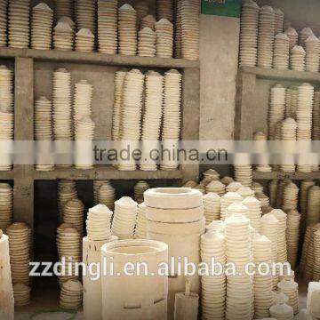 Тёплостойкие лейты, трубы, кольца с отверстиями, плунжеры для машин подачи кусочков стекла в стекловаренных печах photo-5