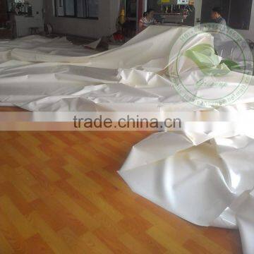 Welding White 750 gsm Vinyl Coated Tarp Tent Roof