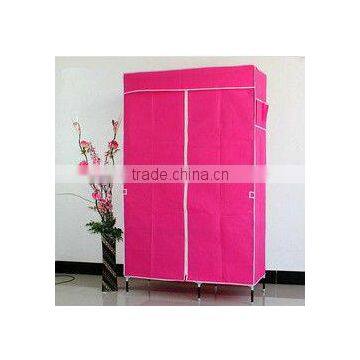 105x45x175cmTwo Doors Portable Cloth Wardrobe, Bedroom Wardrobe Furniture photo-2