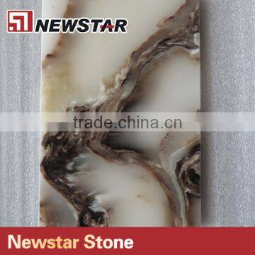 Marble Type Artificial Stone Onyx Slab