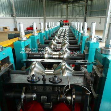 Two wave highway guardrail production making forming line