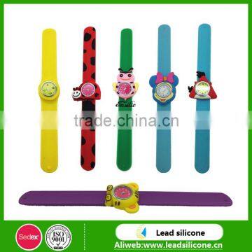 2015 Lovely Animals Carton Colorful Watch -- Silicone Straps Slap Watch photo-2