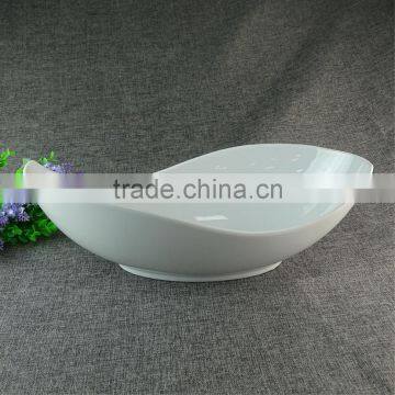 Wholesale Porcelain Plate Dishes, Ceramic Hotel Used Salad / Dessert / Dinner Plates, Restaurant Plate Dishes