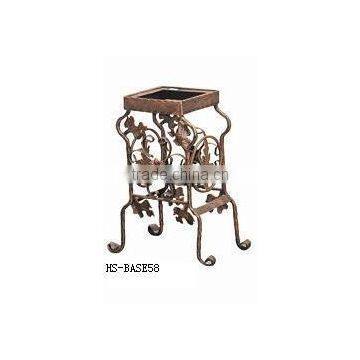 Trade Assurance China Supplier Cast Iron Flower Pot Base,metal Flower Pot Base photo-5