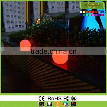 led light furniture garden decorations outdoor led light ball changing color 2015