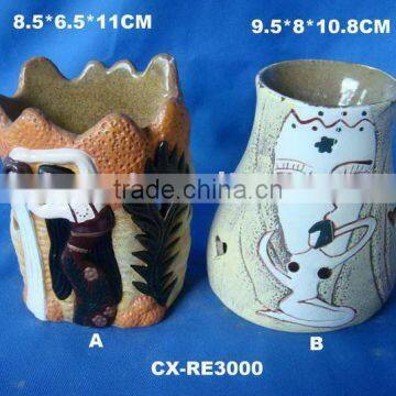 Ceramic Oil burner, Ceramic aromar burner , Incense burner