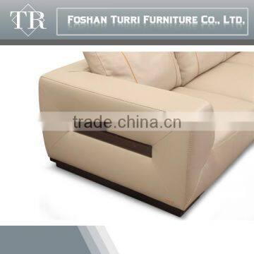 Luxury Home Furniture Chesterfield 3 2 1 Leather Sofa photo-6