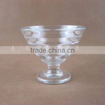 Ice cream glass bowl