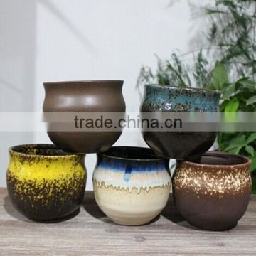 ceramic flowerpot for succulent