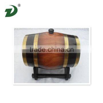 Custom Logo and Color Solid Wooden Barrel photo-3