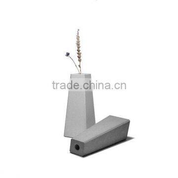 Cement Minimalist Geometic Concrete Flower Vase photo-2