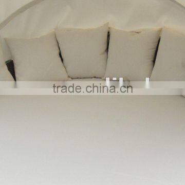 Rattan Round Outdoor Lounge Bed With Canopy photo-2
