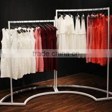 Custom Made Clothes Island Arc Hanger Display photo-2