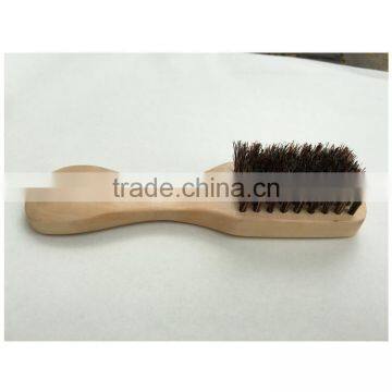 Wild Boar Bristle Brush Brush With a Handle for Men, Schima Superba Beard Brush Can be Carved Logo photo-2