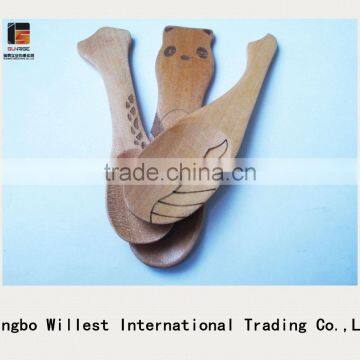 Profesional Manufacture Wooden Mini Spoon, Salt or Spice Kitchen Spoons photo-2