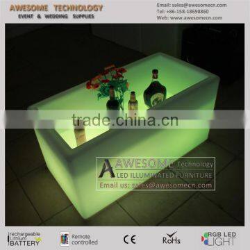 16 Colors Changing Led Luminous Liquor Display Shelf photo-2