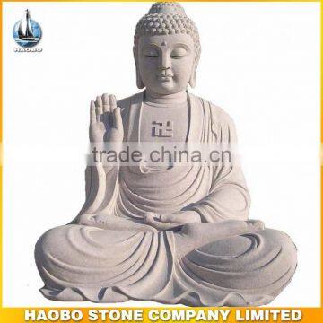 Natural Marble Buddha Statue on sale