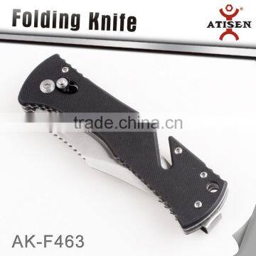 Hot Sale Hunting Folding Knife G10 Handle 3Cr13 Blade Tactical Camping Knives EDC Hand Tool photo-3