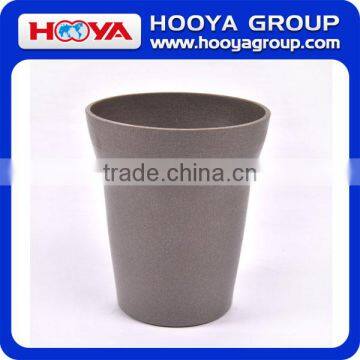 Assorted Colors Bamboo Biodegradable Bamboo Fiber Flower Pots Garden Flower Pots photo-2