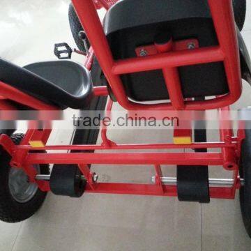 Hot Sell Fashion Family Two Person Pedal Car, Four Wheel Surrey Bike F2150