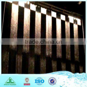 Glass Water Wall Fountain, With Digital Logo or Light