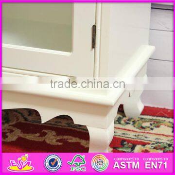 2016 Wholesale Bedroom Wooden White Bedside Cabinets W08H069 photo-5