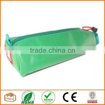 Tarpaulin Name Tag Small Pencil Case Pouch (Green) photo-2