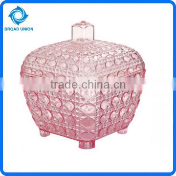 Pink Plastic Food Container Candy Storage Bottle