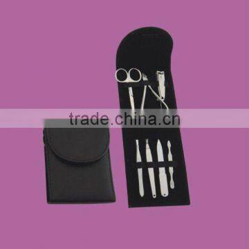 7pcs Cute Manicure Set With pu Case