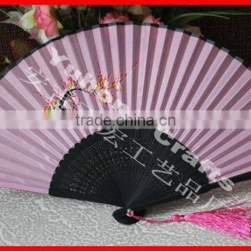 Best Gift Ladies Foldable Bamboo Fan photo-4