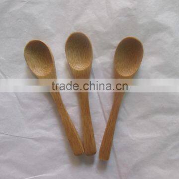 lovely bamboo coffe spoon with 9cm size