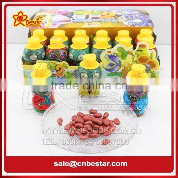 Plants vs Zombies Bottle Packing Puffy Chocolate Bean