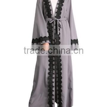 linen abaya/ long maxi dress trendy middle east Clothing