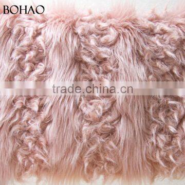 Pretty Nice Looking Wholesale Knitted Artificial Fur Textile Fabric For Garment Use