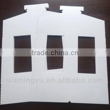 350gsm Double white back cardboard with Stamp word shirt accessories