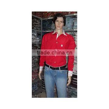 MENS CASUAL FULL SLEEVES POLY COTTON FORMAL SHIRTS photo-4