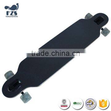 HSJ258 Competition Double Long Board Skateboard Wholesale Road Skate Board photo-2