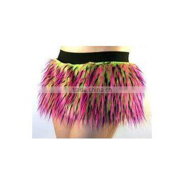 Faux Fur Skirt Fake Fur Skirt Plush Skirt Sexy Skirt
