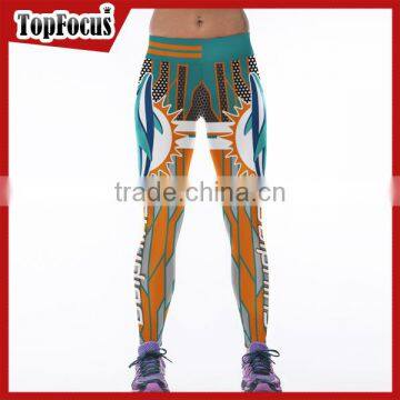 Trade Assurance Womens Compression Pants Wholesale Skull Leggings Activewear photo-5