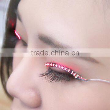 LED False Eyelashes Lamp Multi Color LED Light With Sound Control photo-5