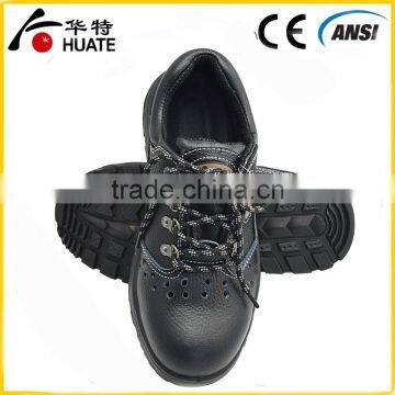 Black Steel Leather Safety Shoe/industry Work Safety Shoe photo-2
