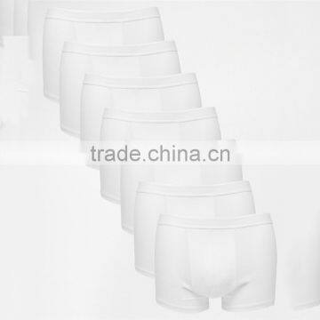 7 Pack Trunks In White Sexy Transparent Briefs Underwear