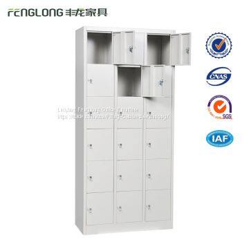 Public 18 Door Locker Steel Locker Cabinets With CKD Package photo-2