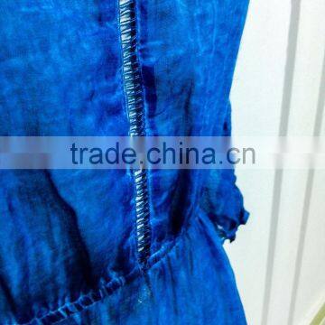 WOMEN KAFTAN BEACHWEAR URBAN SMART LADIES BLOUSE TOP SANDWASH photo-2