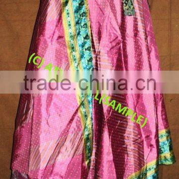 SILK SARI SKIRT