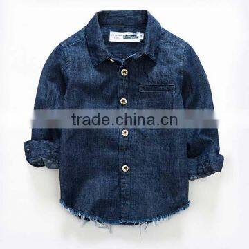 Spring baby clothes wholesale boys blouse long sleeve boys blouse long sleeve